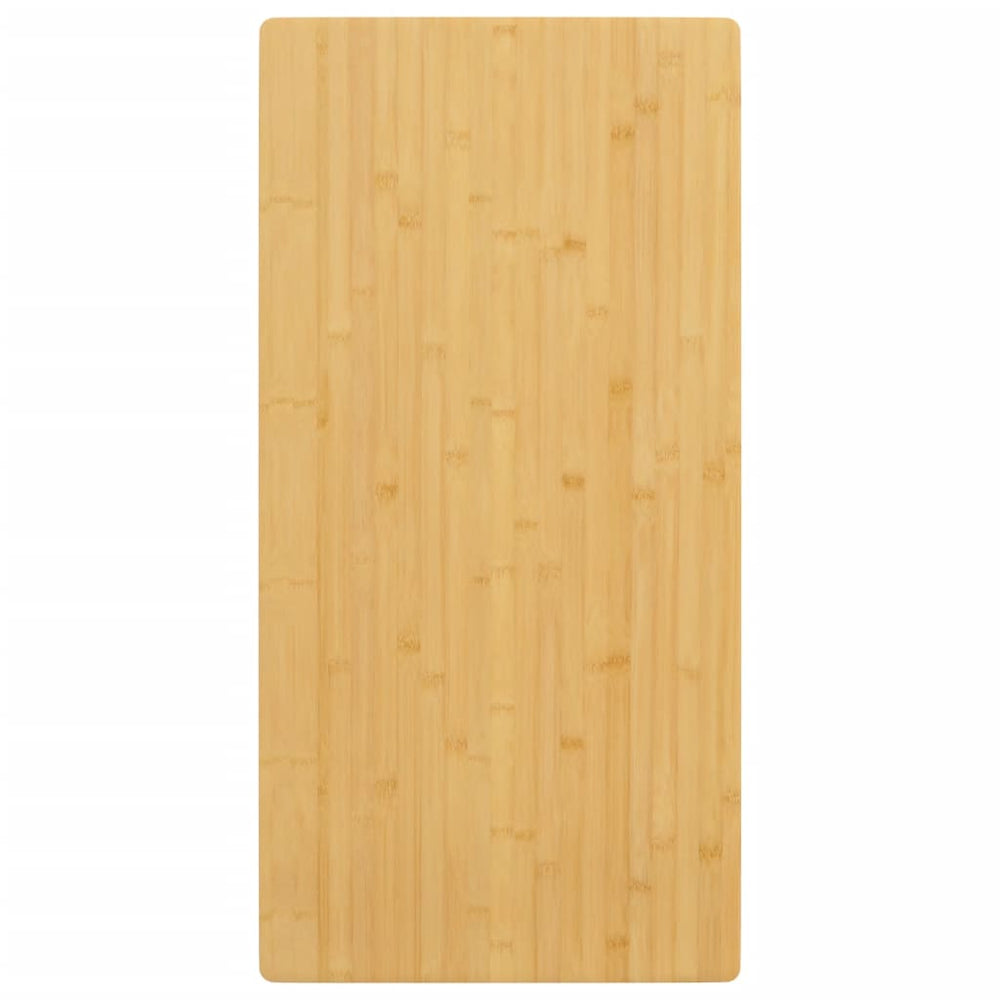 Tischplatte 40x80x1,5 cm Bambus