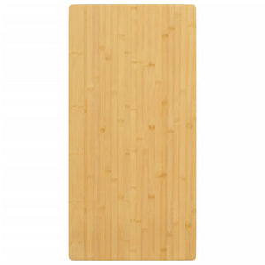 Tischplatte 40x80x1,5 cm Bambus