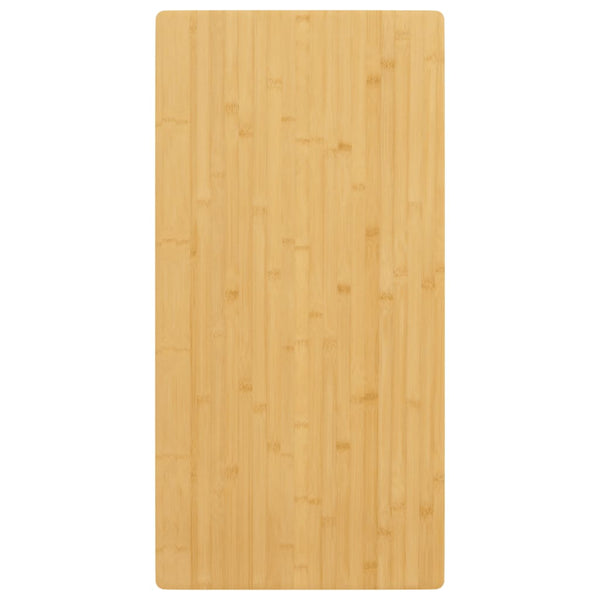 Tischplatte 40x80x2,5 cm Bambus
