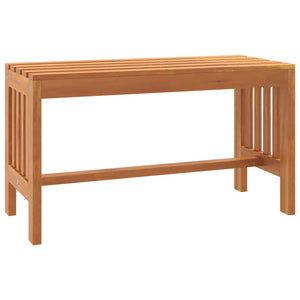 vidaXL Garden Bench 80 cm Solid Eucalyptus Wood