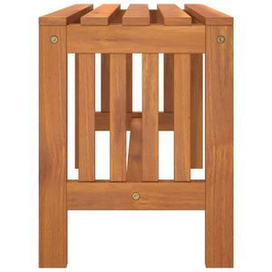 vidaXL Garden Bench 80 cm Solid Eucalyptus Wood