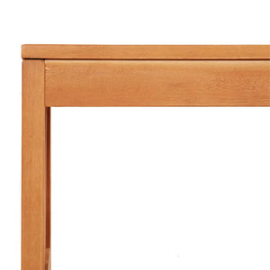 vidaXL Garden Bench 80 cm Solid Eucalyptus Wood
