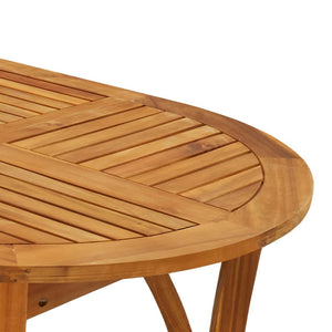 Akazienholz Gartentisch 150x90 cm