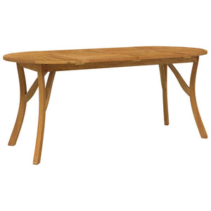 Akazienholz Gartentisch 200x90 cm