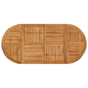 Akazienholz Gartentisch 200x90 cm