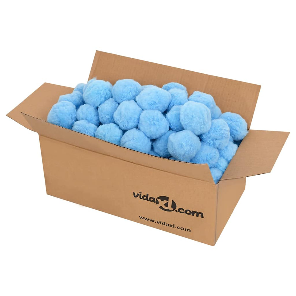 Antibakterielle Pool Filterbälle Blau 700g