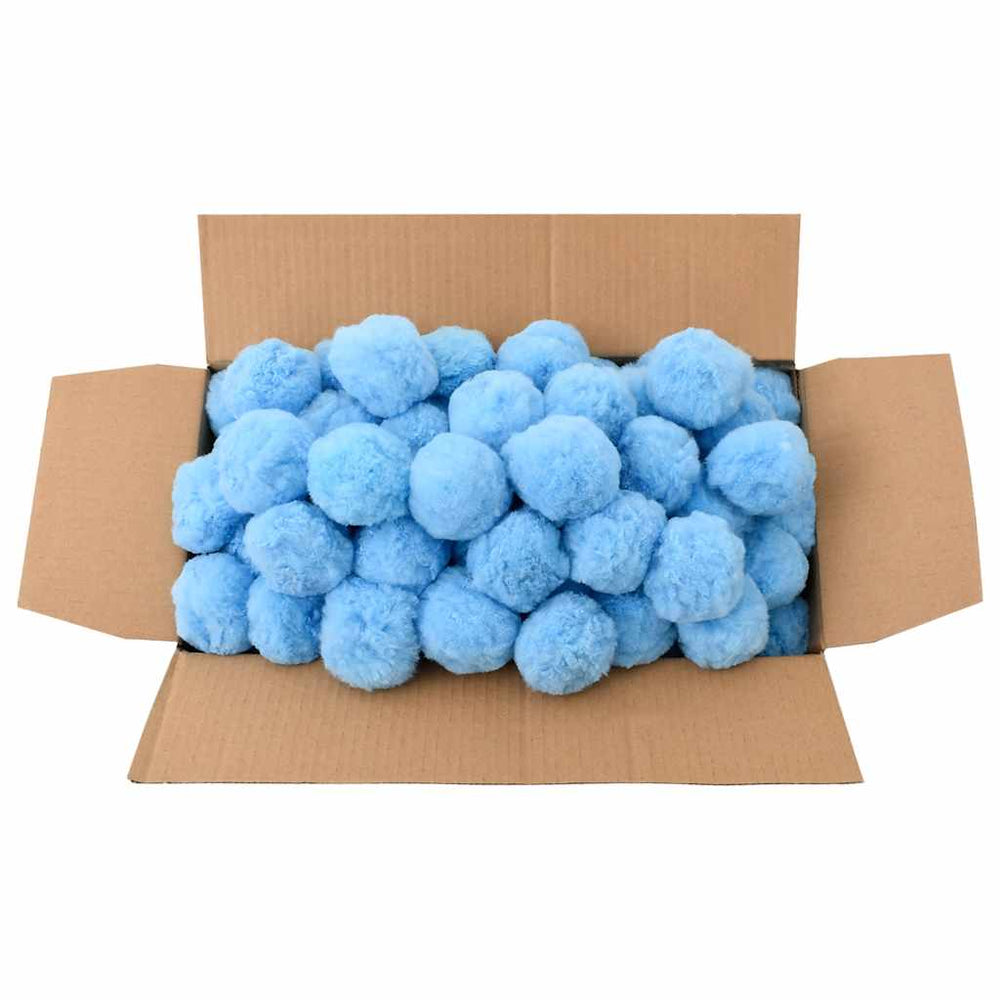 Antibakterielle Pool Filterbälle Blau 700g