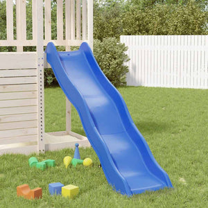 Blaue Kinderrutsche 174 cm