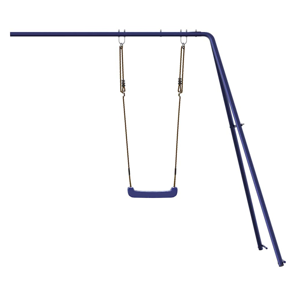 vidaXL Balançoire pour enfants Bleu 139x159,5x160 cm Polypropylène