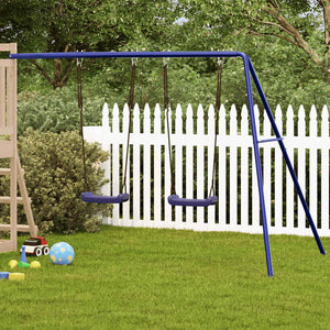 Blaue Kinderschaukeln, 2er-Set