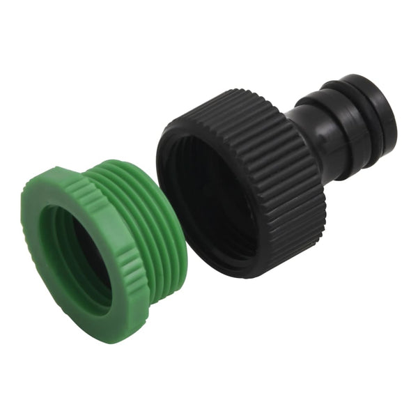 Gartenschlauch mit Kupplung-Set Grün 0,5" 100 m PVC