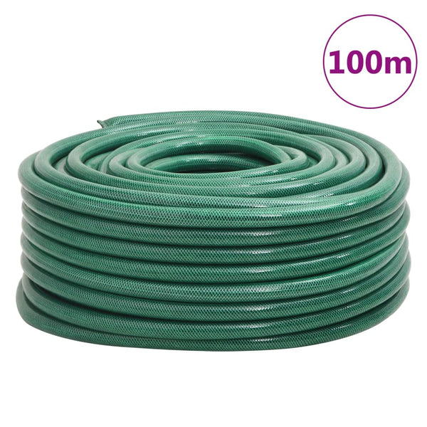 Gartenschlauch Grün 1" 100 m PVC