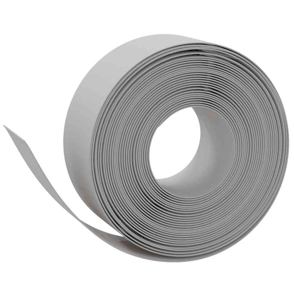 Rasenkanten 5 Stk. Grau 10 m 20 cm Polyethylen