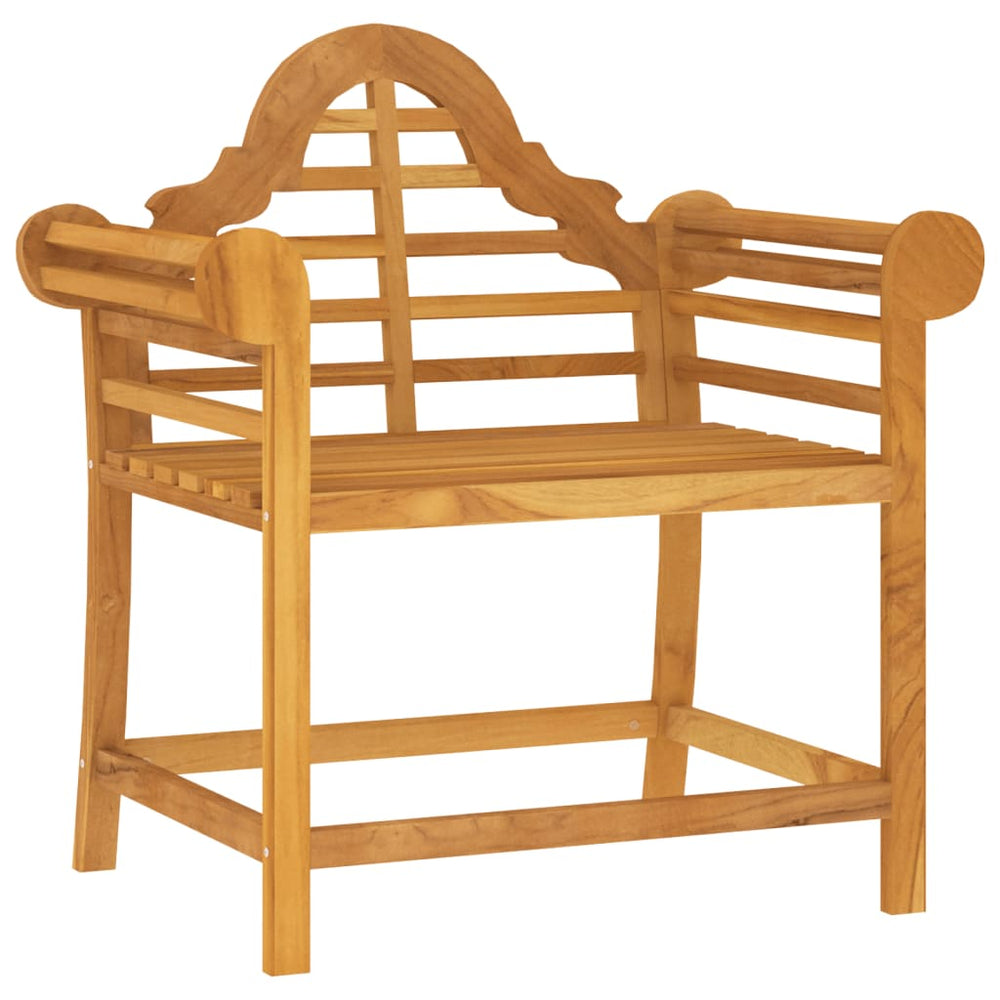 Teak Gartenstuhl Massivholz 88x60x92 cm