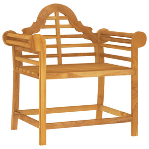 Teak Gartenstuhl Massivholz 88x60x92 cm