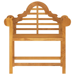 Teak Gartenstuhl Massivholz 88x60x92 cm