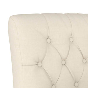 Leinen Sessel ohne Armlehne