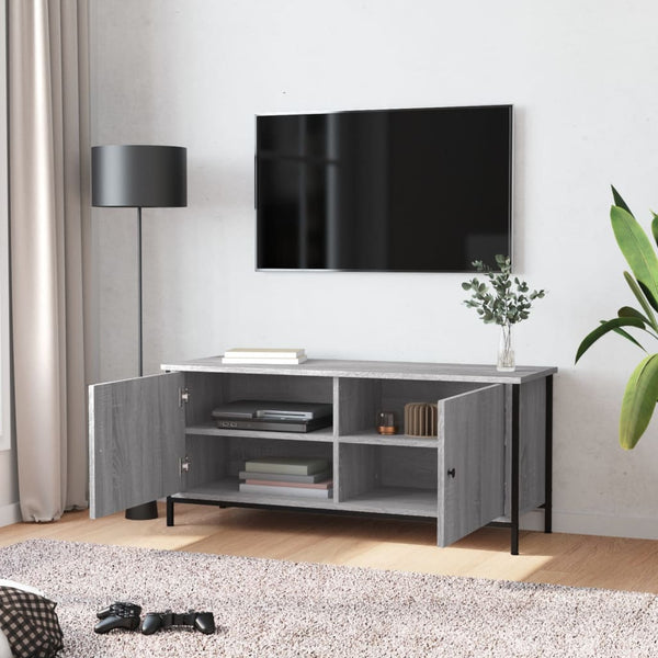 TV-Schrank Grau Sonoma 102 cm