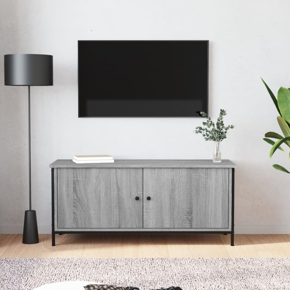 TV-Schrank Grau Sonoma 102 cm