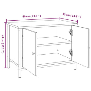 TV-Schrank Sonoma-Eiche 60 cm