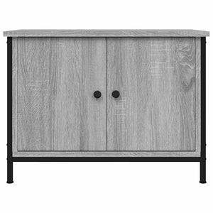 vidaXL Meuble TV avec portes Gris Sonoma 60x35x45 cm Bois d'ingénierie