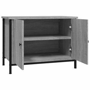 vidaXL Meuble TV avec portes Gris Sonoma 60x35x45 cm Bois d'ingénierie