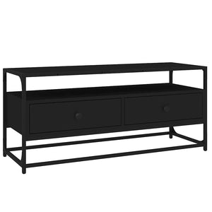 Schwarzer TV-Schrank 100 cm