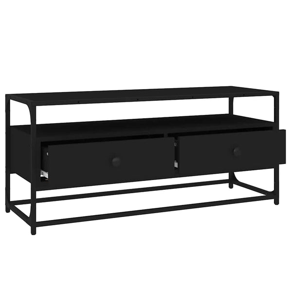 Schwarzer TV-Schrank 100 cm