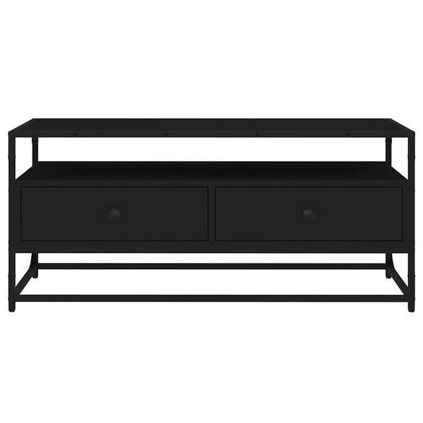 Schwarzer TV-Schrank 100 cm