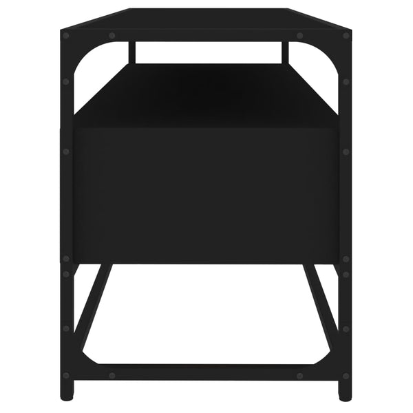 Schwarzer TV-Schrank 100 cm