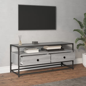TV-Schrank Grau Sonoma 100 cm