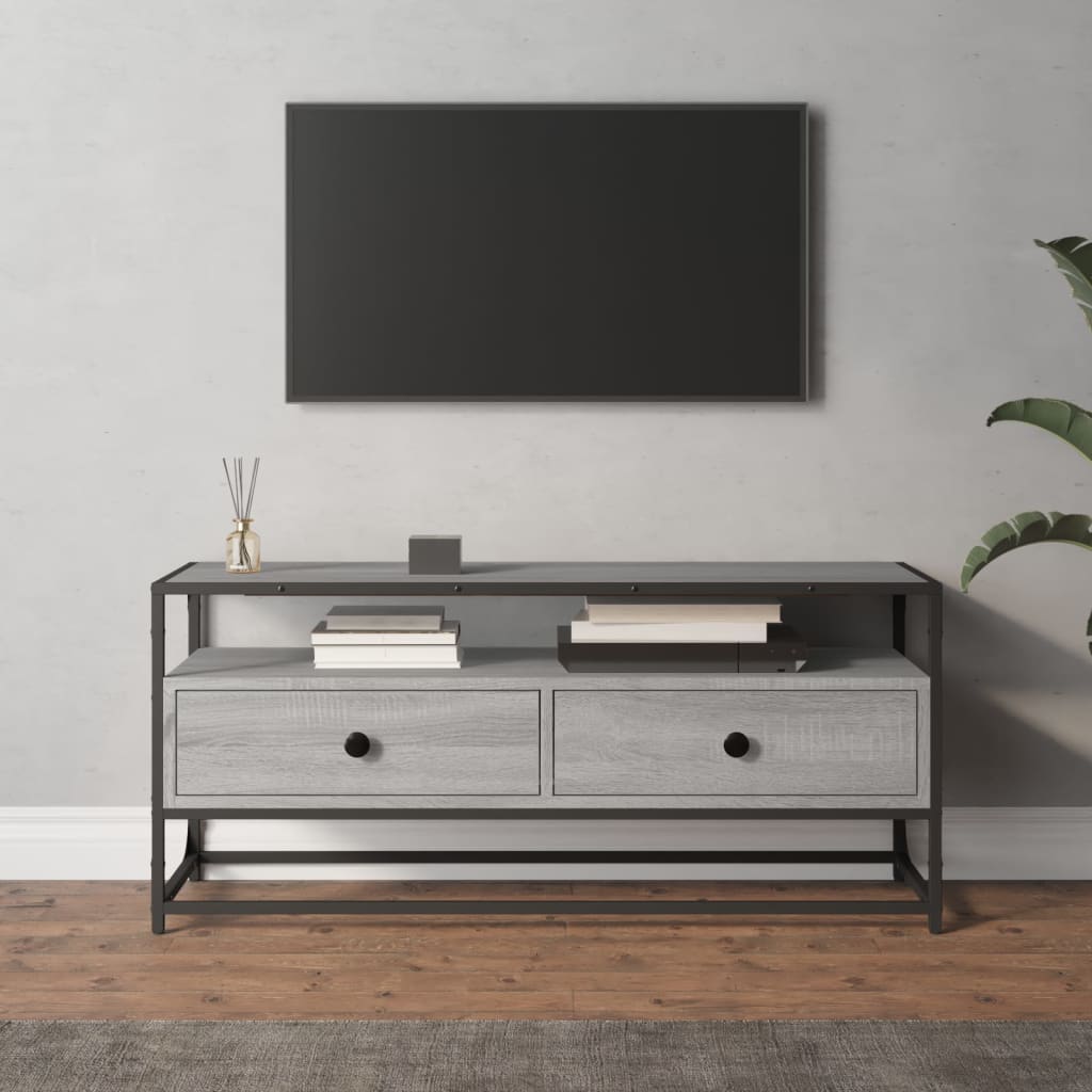 TV-Schrank Grau Sonoma 100 cm