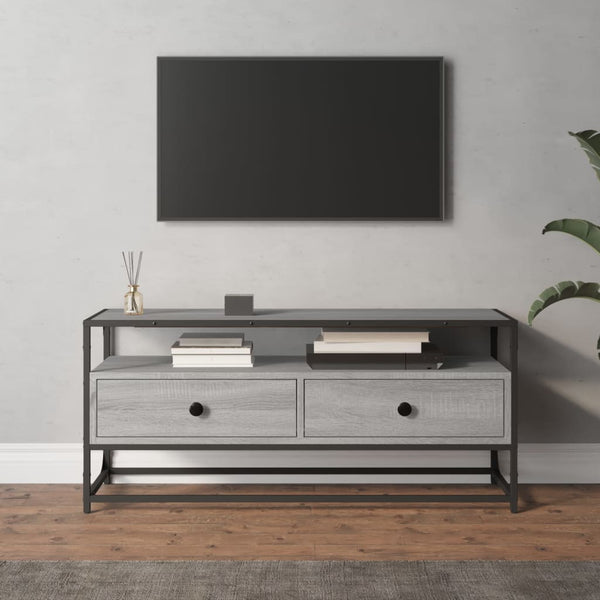 TV-Schrank Grau Sonoma 100 cm