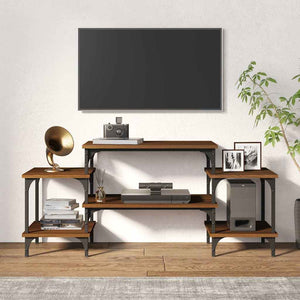 TV-Schrank Braun Eichen-Optik 117 cm
