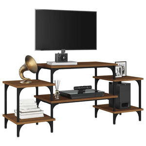 TV-Schrank Braun Eichen-Optik 117 cm