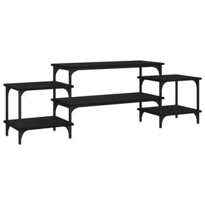 Schwarzer TV-Schrank 157 cm