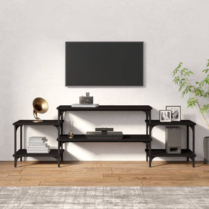 Schwarzer TV-Schrank 157 cm