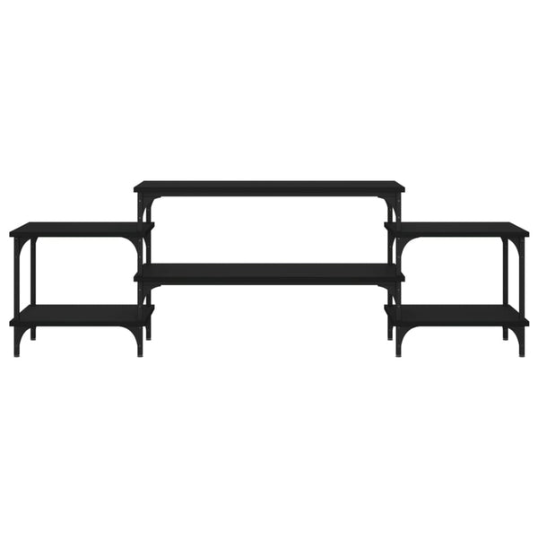 Schwarzer TV-Schrank 157 cm