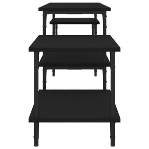 Schwarzer TV-Schrank 157 cm
