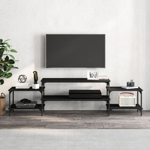 Schwarzer TV-Schrank 197 cm
