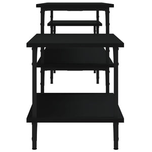 Schwarzer TV-Schrank 197 cm