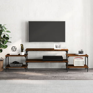 TV-Schrank Braun Eichen-Optik 197 cm