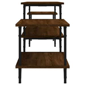 TV-Schrank Braun Eichen-Optik 197 cm