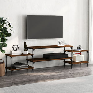TV-Schrank Braun Eichen-Optik 197 cm