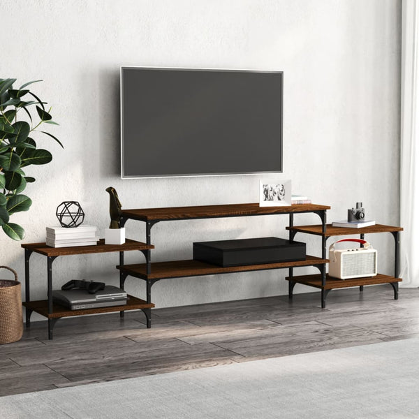 TV-Schrank Braun Eichen-Optik 197 cm