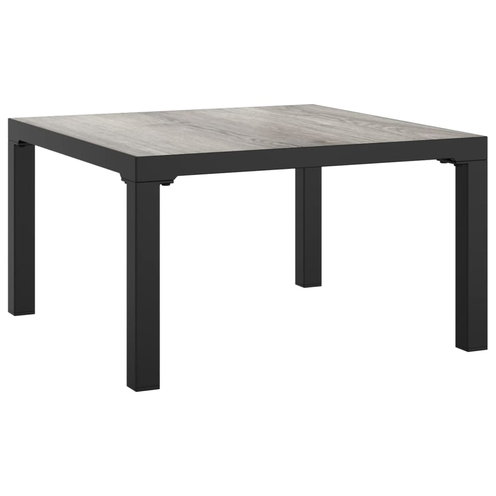 Grauer Garten Couchtisch 55x55 cm