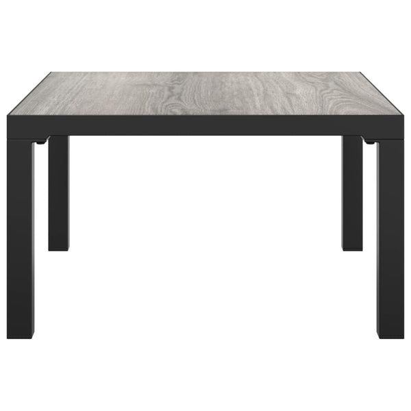 Grauer Garten Couchtisch 55x55 cm