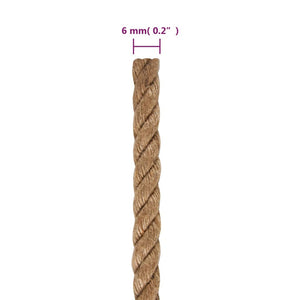 Juteseil 250 m Länge 6 mm Stärke