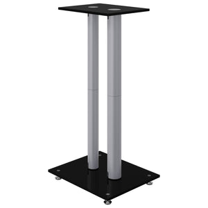 Lautsprecherständer aus Hartglas, 2er-Set