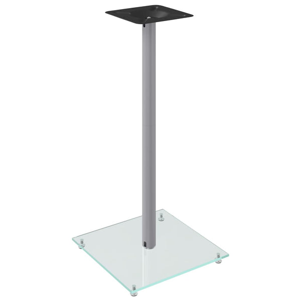 Lautsprecherständer, 2er Set, Silber
